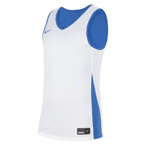 Neon-Nike Team Reversible Basketball Tank Royal Blue-White