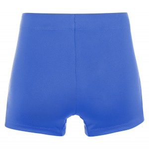 Neon-Nike Womens Team 3 Inch Short (W) Royal Blue-White