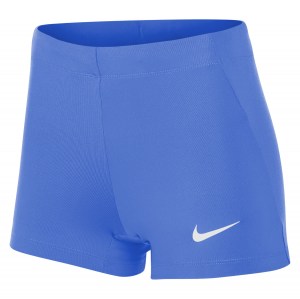 Neon-Nike Womens Team 3 Inch Short (W) Royal Blue-White