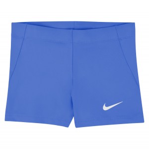 Neon-Nike Womens Team 3 Inch Short (W) Royal Blue-White