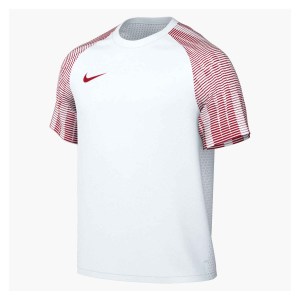 Nike Academy Short Sleeve Jersey White-University Red-University Red