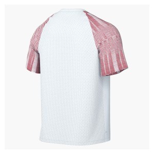 Nike Academy Short Sleeve Jersey White-University Red-University Red