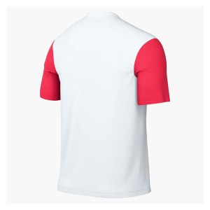 Nike Tiempo Premier 2 Short Sleeve Jersey White-Bright Crimson-Black