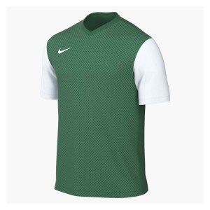 Nike Tiempo Premier 2 Short Sleeve Jersey Pine Green-White-White