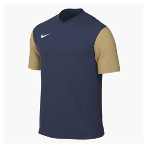 Nike Tiempo Premier 2 Short Sleeve Jersey Midnight Navy-Jersey Gold-White