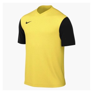Nike Tiempo Premier 2 Short Sleeve Jersey Tour Yellow-Black-Black