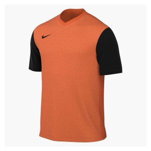 Nike Tiempo Premier 2 Short Sleeve Jersey Safety Orange-Black-Black