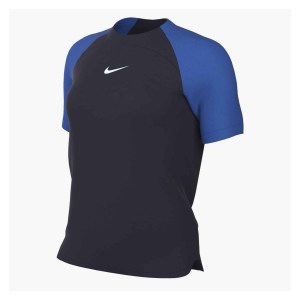 Nike Womens Academy Pro Short-Sleeve Tee (W) Obsidian-Royal Blue-White