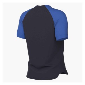 Nike Womens Academy Pro Short-Sleeve Tee (W) Obsidian-Royal Blue-White