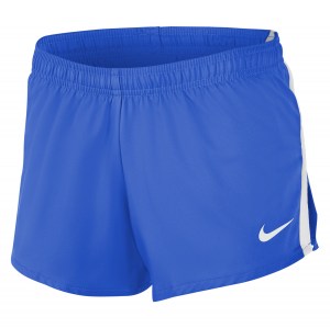 Nike Womens Team Stock Fast 2 Inch Short (W) Royal Blue-White