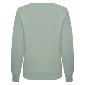 Womens Classic Fit Crew Neck Sweatshirt Dusty Green