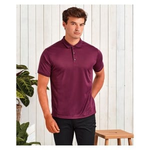 Coolchecker pique polo