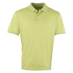 Coolchecker pique polo Lime