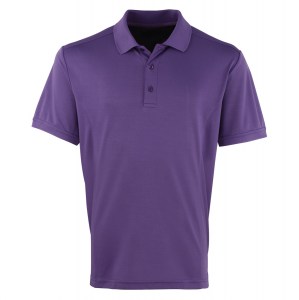 Coolchecker pique polo Purple