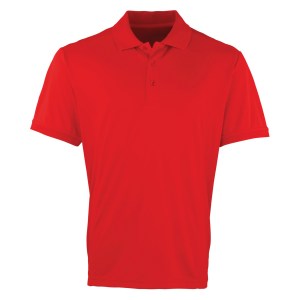 Coolchecker pique polo Red