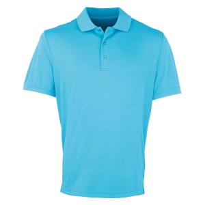 Coolchecker pique polo Turquoise