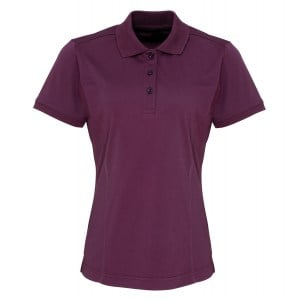 Womens Coolchecker pique polo (W)