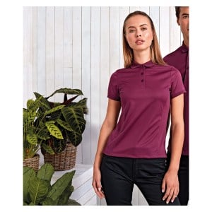 Womens Coolchecker pique polo (W)