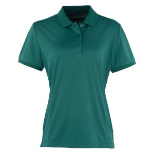 Womens Coolchecker pique polo (W) Bottle