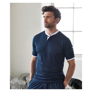 Grandad Collar Sports Polo