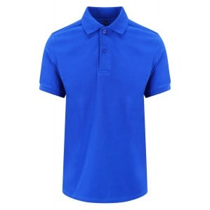 Stretch Cotton Polo Royal