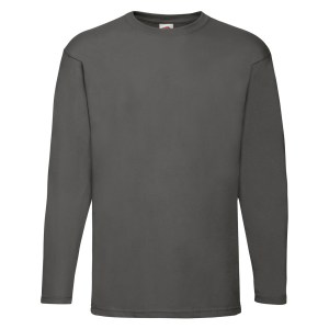 Valueweight Long Sleeve Tee Light Graphite