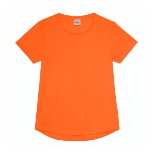 Womens Women's Performance Cool Tee Electric Orange