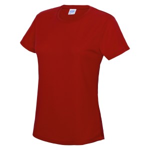 Womens Women's Performance Cool Tee Fire Red