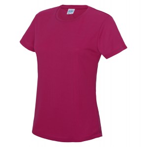 Womens Women's Performance Cool Tee Hot Pink