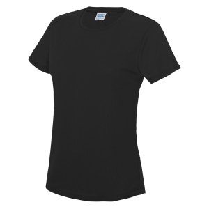 Womens Women's Performance Cool Tee Jet Black