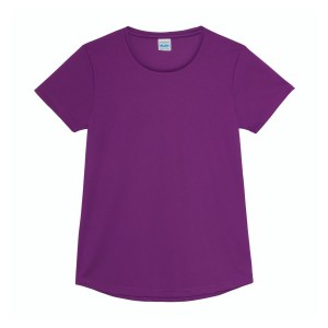 Womens Women's Performance Cool Tee Magenta Magic