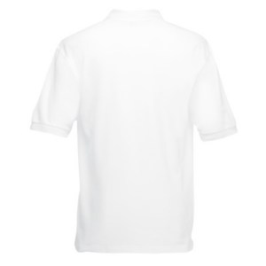 Fruit-of-the-Loom Heavy 65/35 Polo White