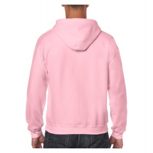 Gildan Heavy Blend Full Zip Hooded Sweatshirt Light Pink