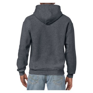 Gildan Heavy Blend Full Zip Hooded Sweatshirt Dark Heather