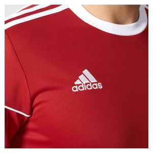 Adidas Squadra 17 Short Sleeve Jersey Power Red-White
