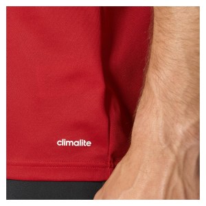 Adidas Squadra 17 Short Sleeve Jersey Power Red-White