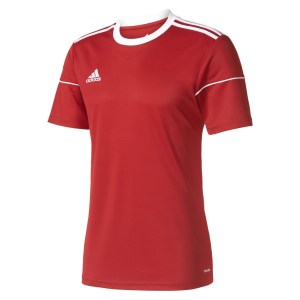 Adidas Squadra 17 Short Sleeve Jersey Power Red-White