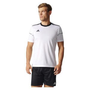 Adidas Squadra 17 Short Sleeve Jersey White-Black