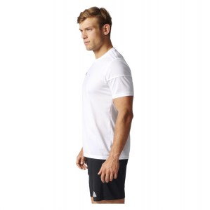 Adidas Squadra 17 Short Sleeve Jersey White-White
