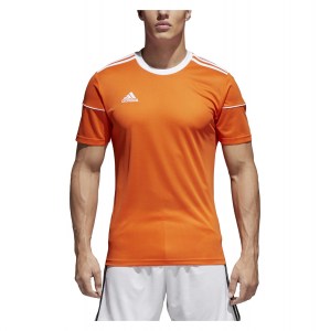 Adidas Squadra 17 Short Sleeve Jersey Orange-White