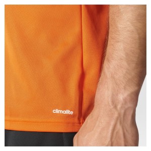 Adidas Squadra 17 Short Sleeve Jersey Orange-White