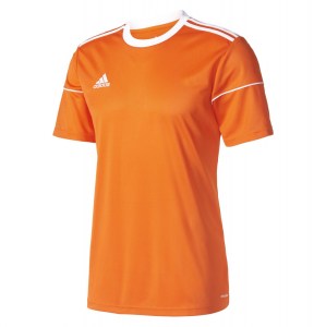 Adidas Squadra 17 Short Sleeve Jersey Orange-White