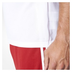 Adidas Squadra 17 Short Sleeve Jersey White-Power Red