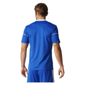 Adidas Squadra 17 Short Sleeve Jersey Bold Blue-White