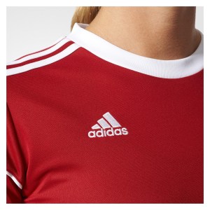 Adidas Womens Squadra 17 Short Sleeve Jersey (w) Power Red-White