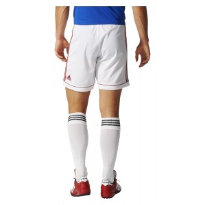 Adidas Squadra 17 Shorts White - Power Red