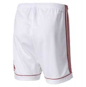 Adidas Squadra 17 Shorts White - Power Red