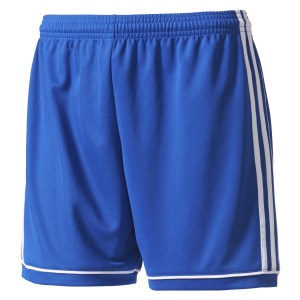 Adidas Womens Squadra 17 Shorts (w) Bold Blue-White