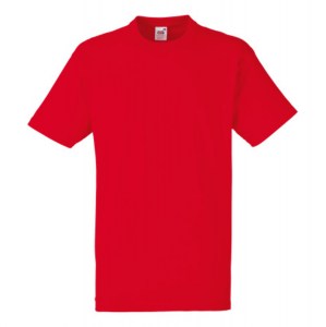 Fruit-of-the-Loom Heavy Tee Red