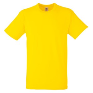 Fruit-of-the-Loom Heavy Tee Yellow